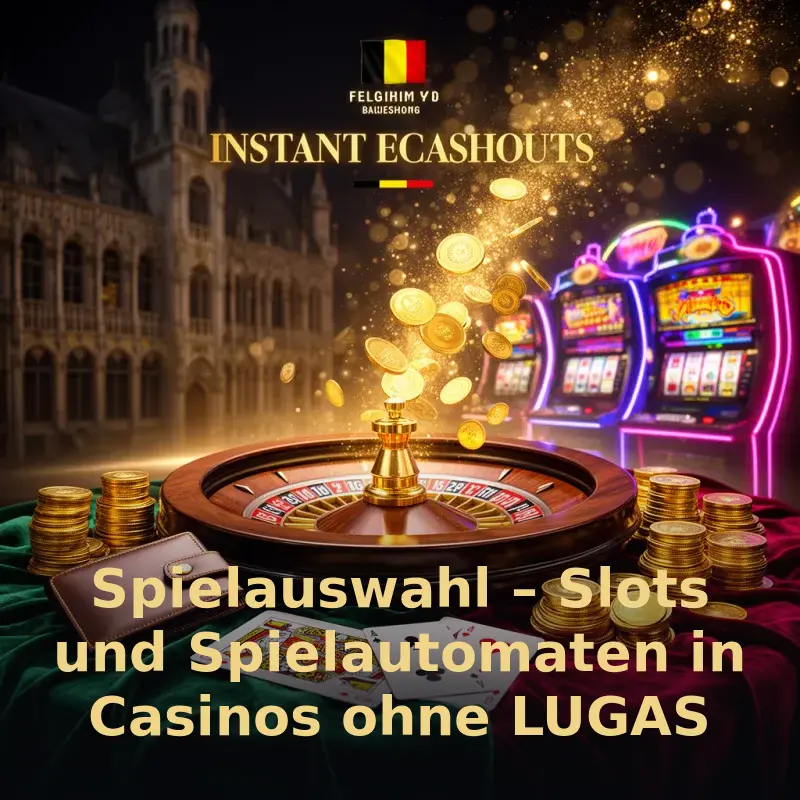 Spielauswahl – Slots und Spielautomaten in Casinos ohne LUGAS